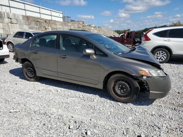 2HGFA16528H353946 - 2008 HONDA CIVIC LX SILVER photo 4