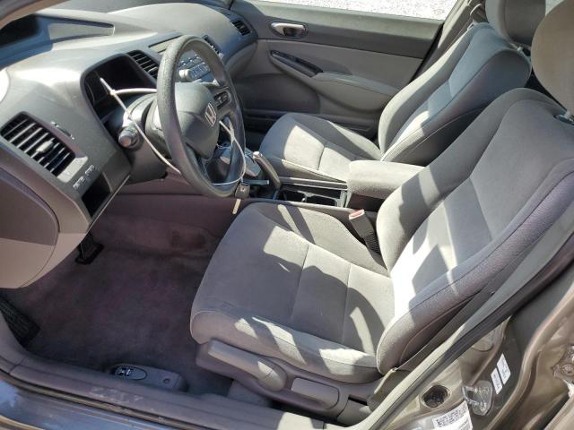 2HGFA16528H353946 - 2008 HONDA CIVIC LX SILVER photo 7