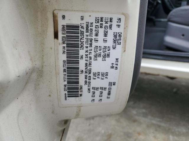 1J4FJ68S7WL243421 - 1998 JEEP CHEROKEE SPORT 白色 照片 12