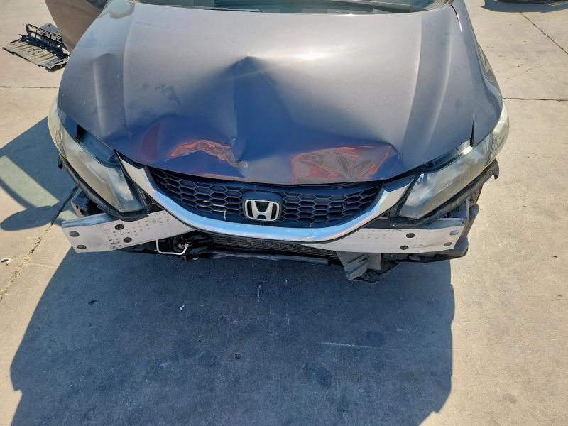 19XFB2F55EE032153 - 2014 HONDA CIVIC LX GRAY photo 11