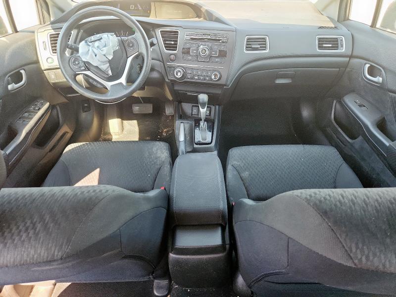 19XFB2F55EE032153 - 2014 HONDA CIVIC LX GRAY photo 8