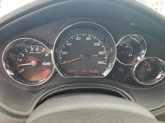 1G2ZA5E03A4104684 - 2010 PONTIAC G6 SILVER photo 9