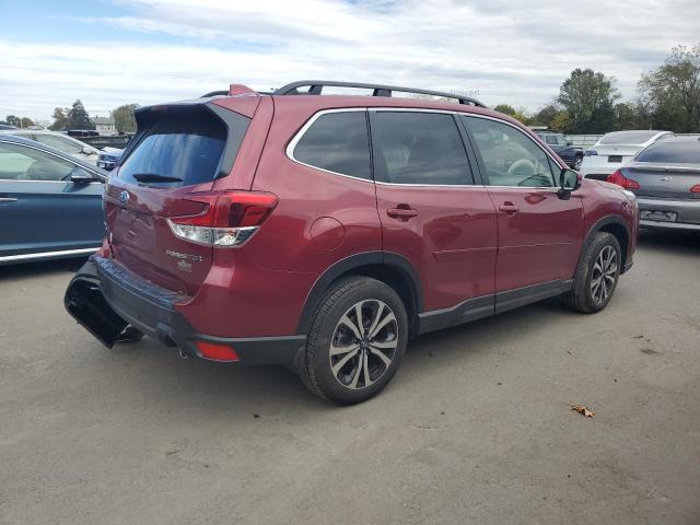 JF2SKAPC3NH522124 - 2022 SUBARU FORESTER LIMITED წითელი ფოტო 3