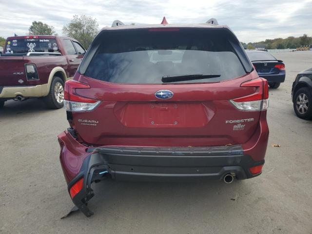 JF2SKAPC3NH522124 - 2022 SUBARU FORESTER LIMITED წითელი ფოტო 6