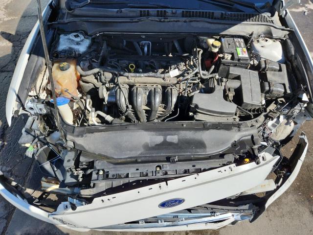 3FA6P0H77DR346047 - 2013 FORD FUSION SE WHITE photo 11