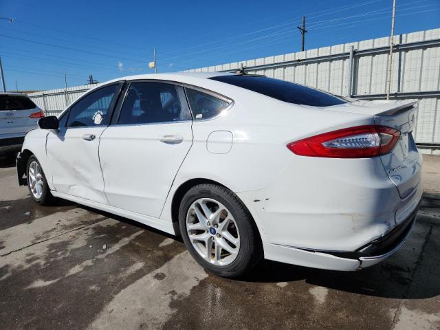 3FA6P0H77DR346047 - 2013 FORD FUSION SE WHITE photo 2
