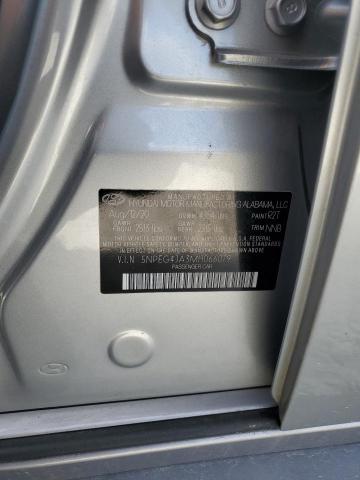 5NPEG4JA3MH066079 - 2021 HYUNDAI SONATA SE SILVER photo 13