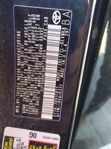 5YFBURHE0HP733054 - 2017 TOYOTA COROLLA L BLACK photo 13