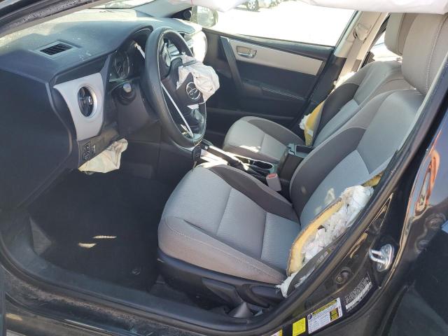 5YFBURHE0HP733054 - 2017 TOYOTA COROLLA L BLACK photo 7