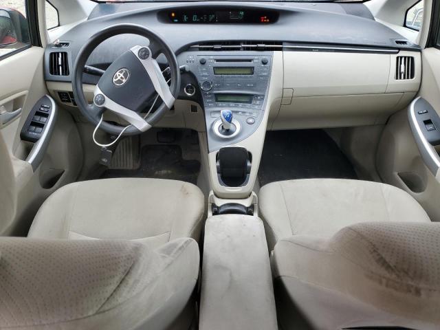 JTDKN3DUXA0115134 - 2010 TOYOTA PRIUS RED photo 8