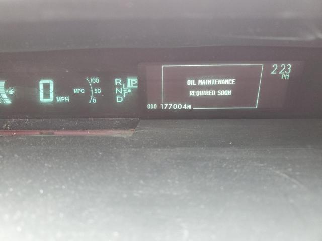 JTDKN3DUXA0115134 - 2010 TOYOTA PRIUS RED photo 9