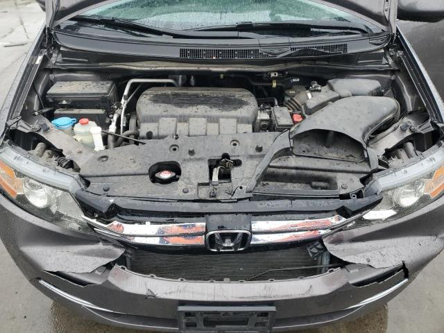5FNRL5H63GB169803 - 2016 HONDA ODYSSEY EXL GRAY photo 12
