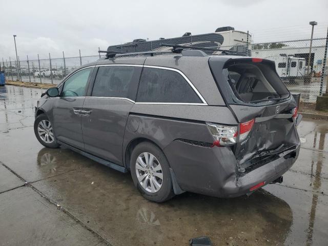 5FNRL5H63GB169803 - 2016 HONDA ODYSSEY EXL GRAY photo 2
