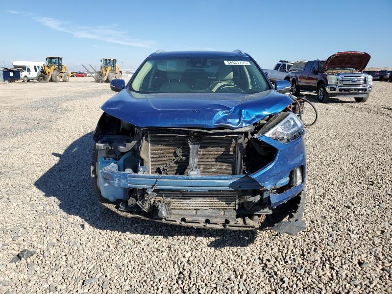 2FMPK3J91LBA26757 - 2020 FORD EDGE SEL Niebieski zdjęcie 5