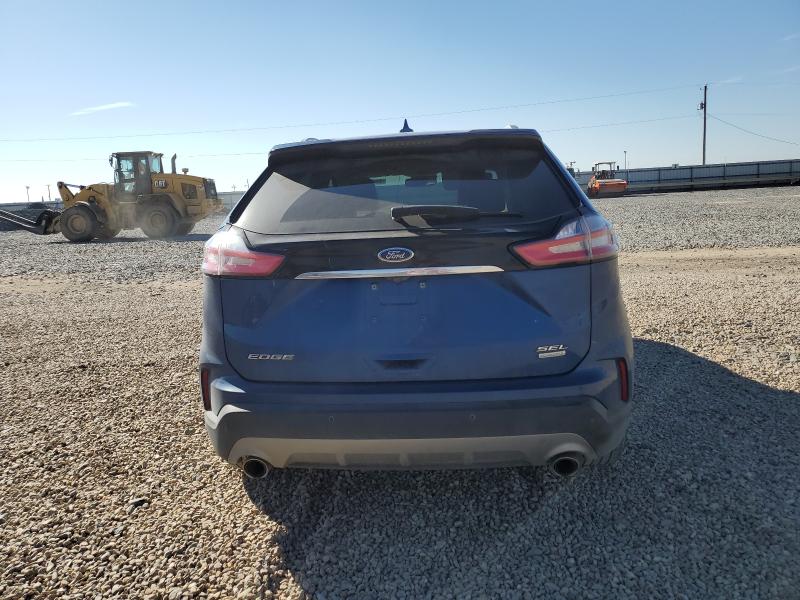 2FMPK3J91LBA26757 - 2020 FORD EDGE SEL Niebieski zdjęcie 6