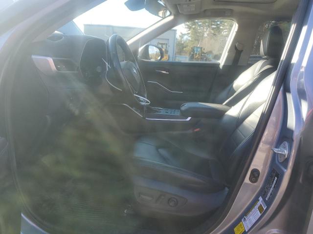 5TDGZRBH0MS153878 - 2021 TOYOTA HIGHLANDER XLE BLUE photo 7