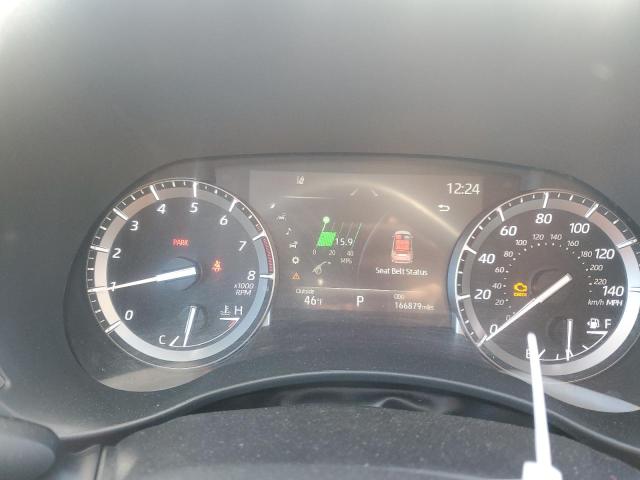 5TDGZRBH0MS153878 - 2021 TOYOTA HIGHLANDER XLE BLUE photo 9