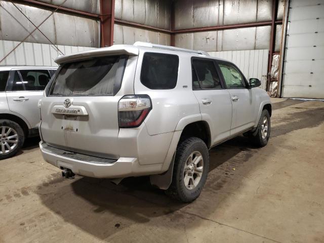 JTEBU5JR5J5593538 - 2018 TOYOTA 4RUNNER SR5/SR5 PREMIUM Күміс фото 3