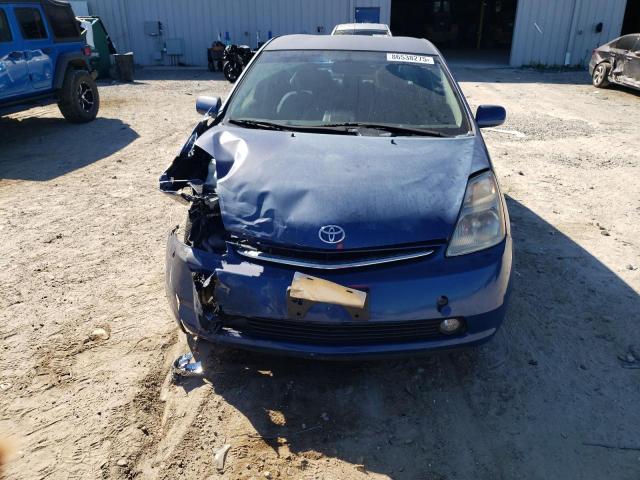 JTDKB20U497825657 - 2009 TOYOTA PRIUS BLUE photo 5