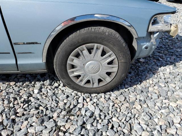 2MEFM74W55X634465 - 2005 MERCURY GRAND MARQUIS GS ლურჯი ფოტო 10