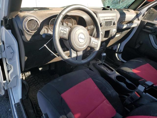 1C4AJWAG4GL268204 - 2016 JEEP WRANGLER SPORT WHITE photo 8