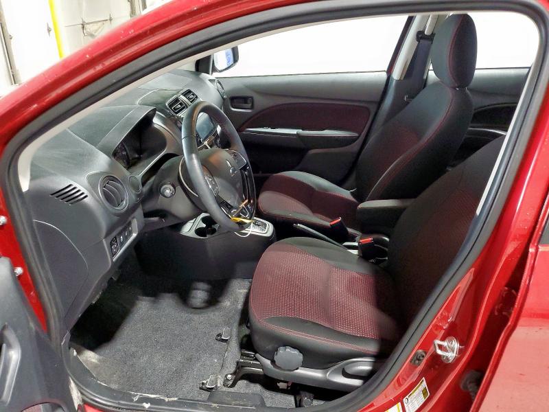 ML32FUFJ5RHF17409 - 2024 MITSUBISHI MIRAGE G4 ES RED photo 7