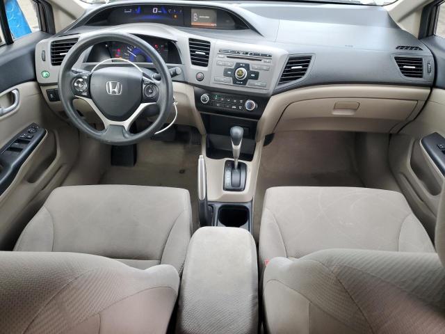 19XFB2F5XCE311787 - 2012 HONDA CIVIC LX ნაცრისფერი ფოტო 8