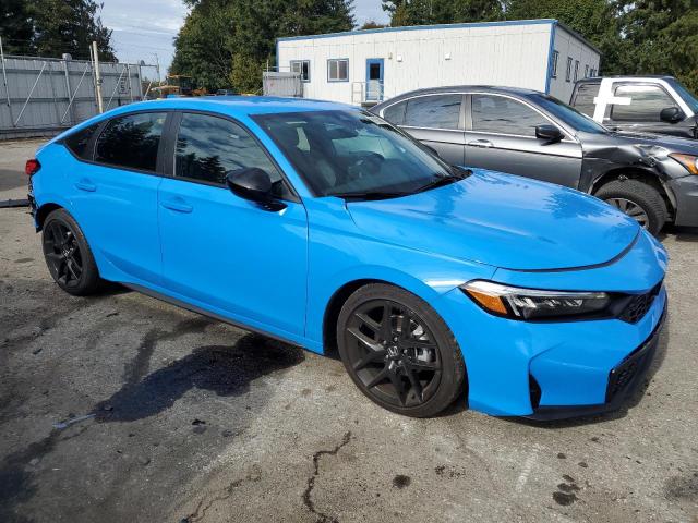 19XFL2H8XSE015705 - 2025 HONDA CIVIC SPORT BLUE photo 4