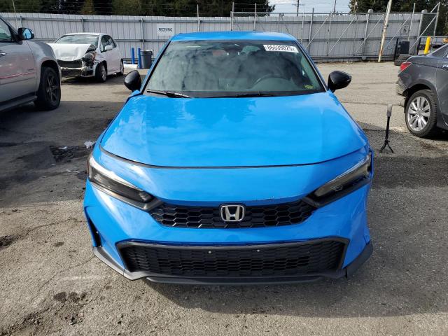 19XFL2H8XSE015705 - 2025 HONDA CIVIC SPORT BLUE photo 5