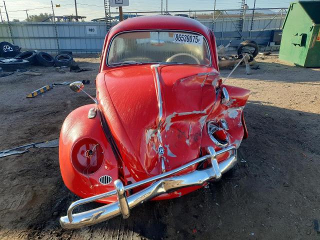 3899892 - 1961 VOLKSWAGEN BEETLE RED photo 5