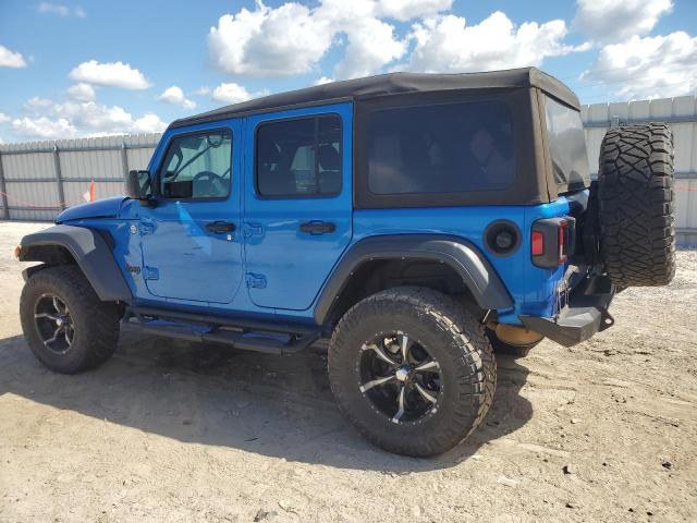 1C4HJXDN6MW652784 - 2021 JEEP WRANGLER U SPORT 蓝色 照片 2