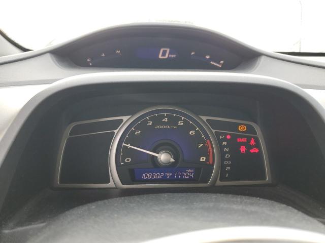 2HGFA1F54AH310053 - 2010 HONDA CIVIC LX SILVER photo 9