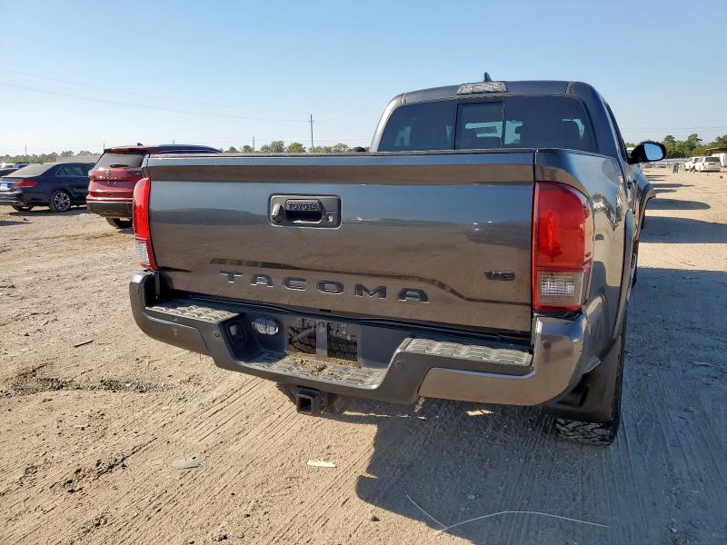 3TMDZ5BN1KM078977 - 2019 TOYOTA TACOMA DOUBLE CAB Темно-сірий фото 6