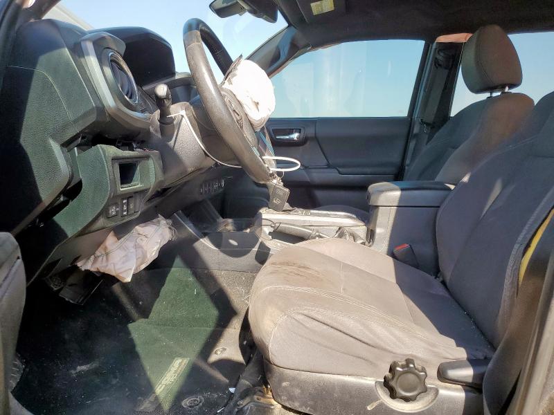 3TMDZ5BN1KM078977 - 2019 TOYOTA TACOMA DOUBLE CAB Темно-сірий фото 7