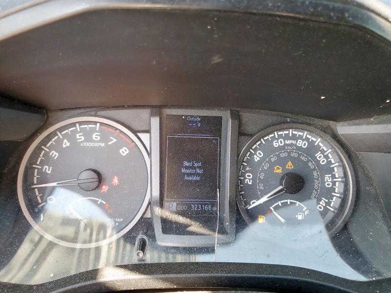 3TMDZ5BN1KM078977 - 2019 TOYOTA TACOMA DOUBLE CAB Темно-сірий фото 9