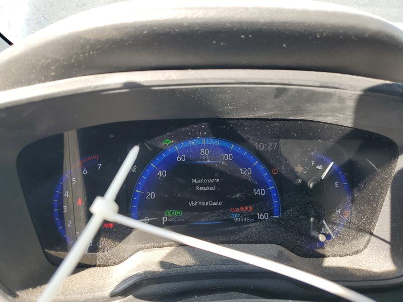 JTDEAMDE2MJ020606 - 2021 TOYOTA COROLLA LE BLUE photo 9