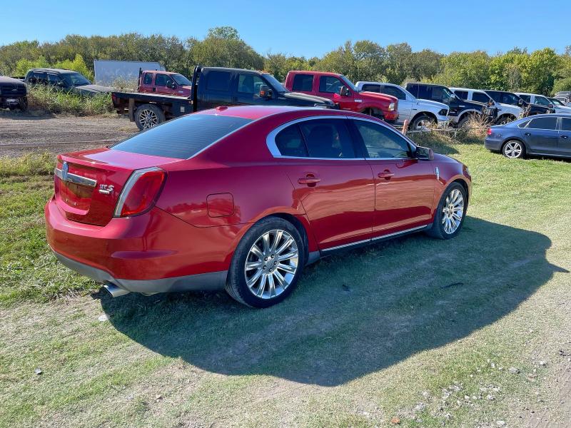 1LNHL9FT5BG605718 - 2011 LINCOLN MKS RED photo 4