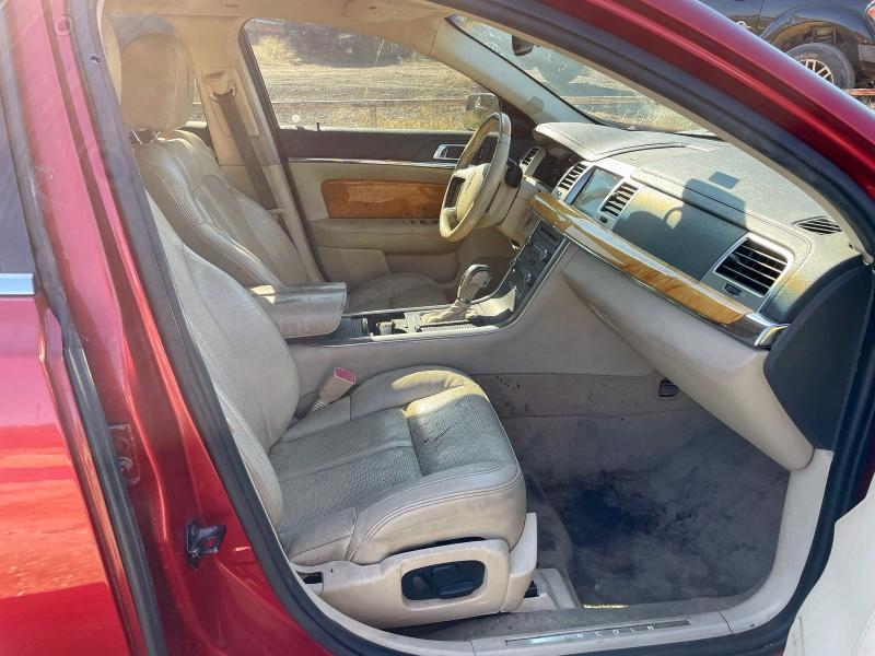 1LNHL9FT5BG605718 - 2011 LINCOLN MKS RED photo 5