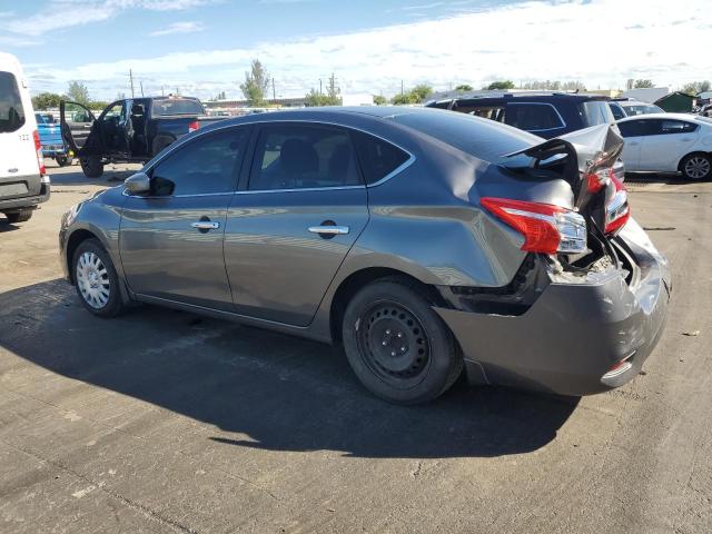 3N1AB7APXKY389132 - 2019 NISSAN SENTRA S GRAY photo 2