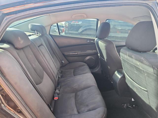 1YVHZ8DH1C5M23260 - 2012 MAZDA 6 I BLACK photo 10