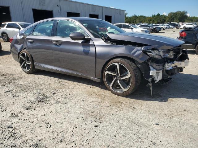 1HGCV1F33JA214368 - 2018 HONDA ACCORD SPORT 灰色 照片 4