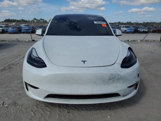 7SAYGDEE2PF752596 - 2023 TESLA MODEL Y أبيض صورة 5