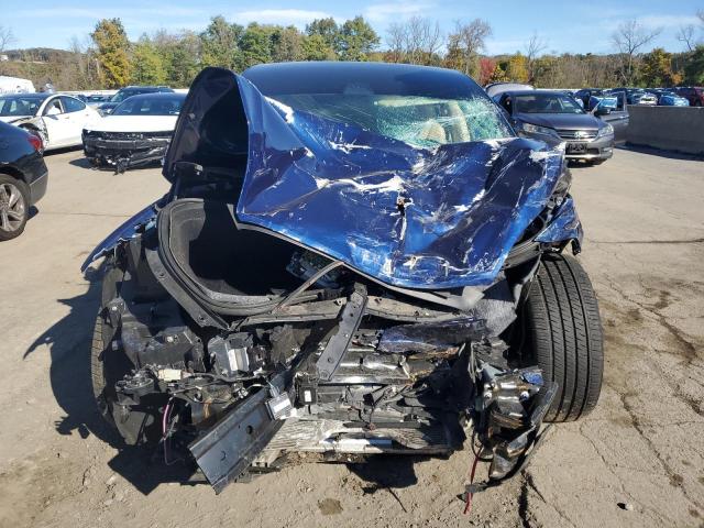 5YJXCBE25HF055391 - 2017 TESLA MODEL X BLUE photo 5