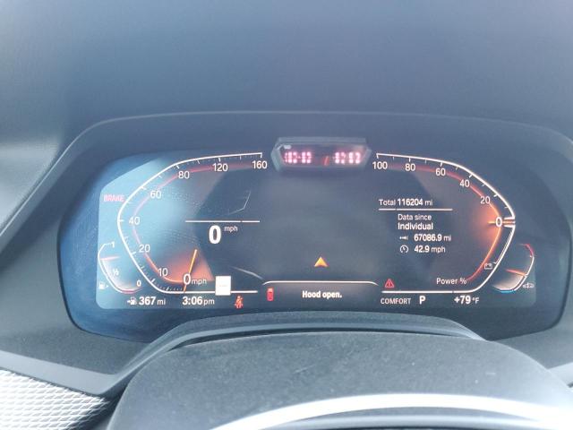 5UXCR4C04M9H56987 - 2021 BMW X5 SDRIVE 40I BLUE photo 9