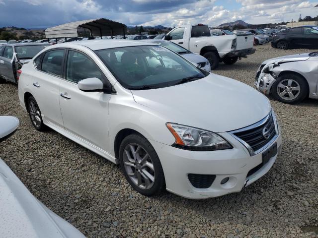 3N1AB7AP2DL776449 - 2013 NISSAN SENTRA S WHITE photo 4