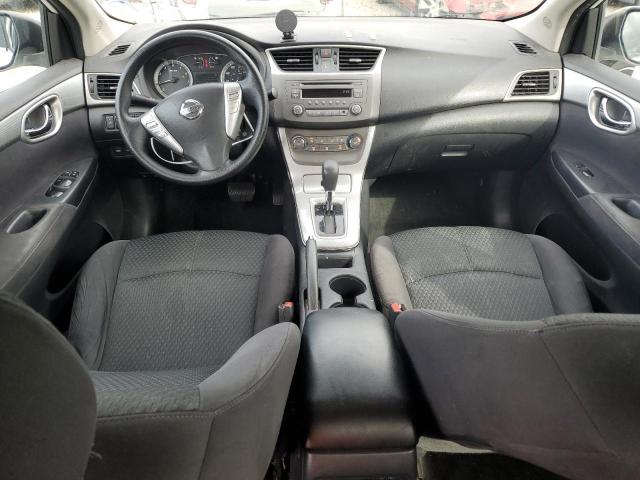 3N1AB7AP2DL776449 - 2013 NISSAN SENTRA S WHITE photo 8