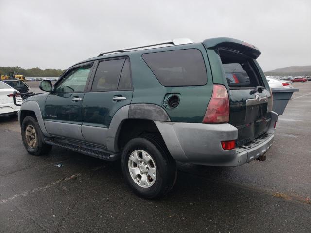 JTEBT14R430018130 - 2003 TOYOTA 4RUNNER SR5 მწვანე ფოტო 2