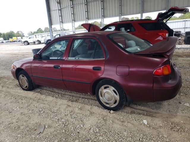 1NXBR12E3YZ350560 - 2000 TOYOTA COROLLA VE MAROON photo 2