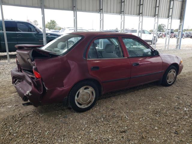 1NXBR12E3YZ350560 - 2000 TOYOTA COROLLA VE MAROON photo 3
