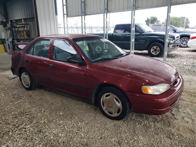 1NXBR12E3YZ350560 - 2000 TOYOTA COROLLA VE MAROON photo 4